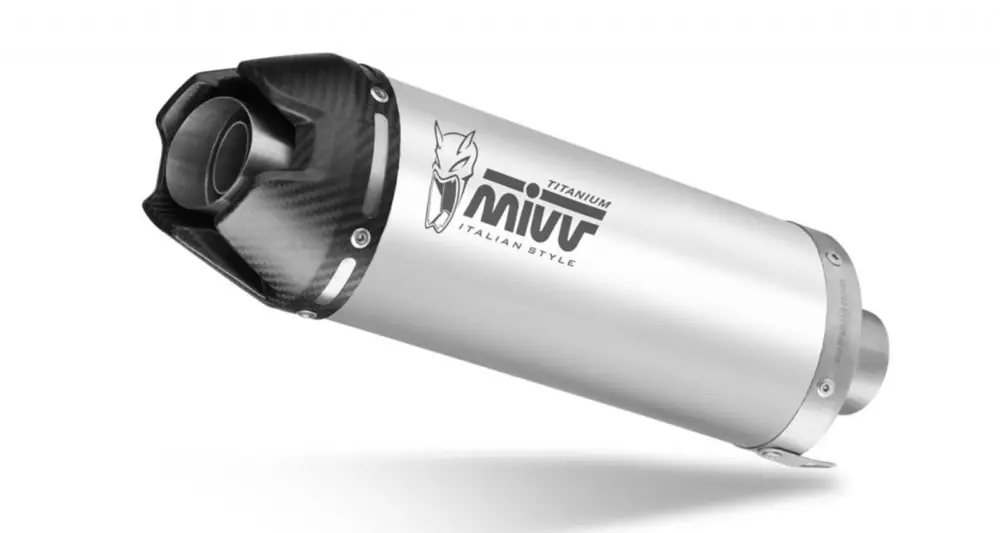 Výfuk kompletní 3x1 MIVV AK-1 Y.081.K4K Titan s uhlíkovým krytem Super Cena