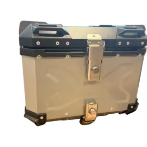 Horká Nabídka Hliníkový kufr DB 45L X-design stříbrný, plotna + opěrka + síťka na zavazadla zdarma
