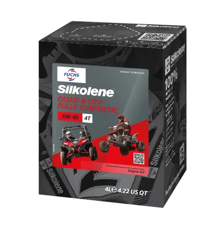 Motorový olej SILKOLENE QUAD & UTV 5W-40 602013781 4 l Originální