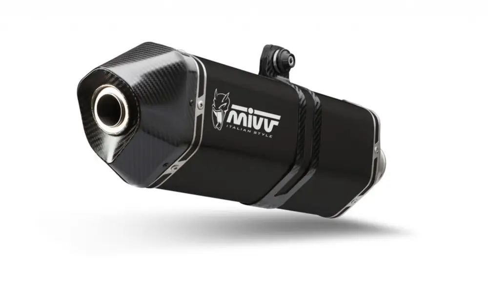Koncovka výfuku MIVV SPEED EDGE T.032.LRB černá Akční Nabídka