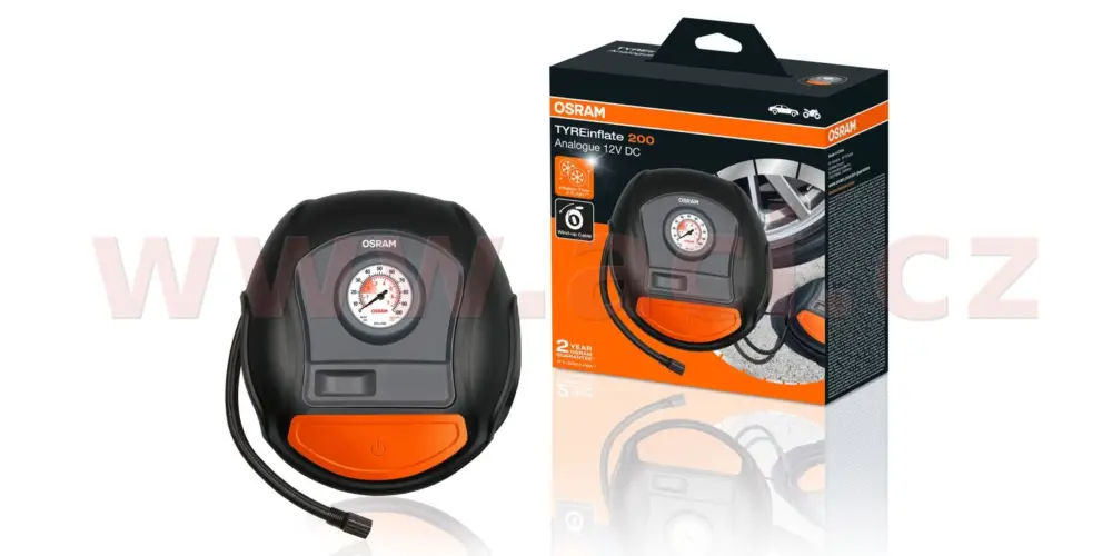 Cenová Bomba OSRAM analogový kompresor - TYREinflate 200
