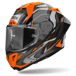 Finální Výprodej přilba GP800 Must, AIROH (oranžová lesklá) 2025