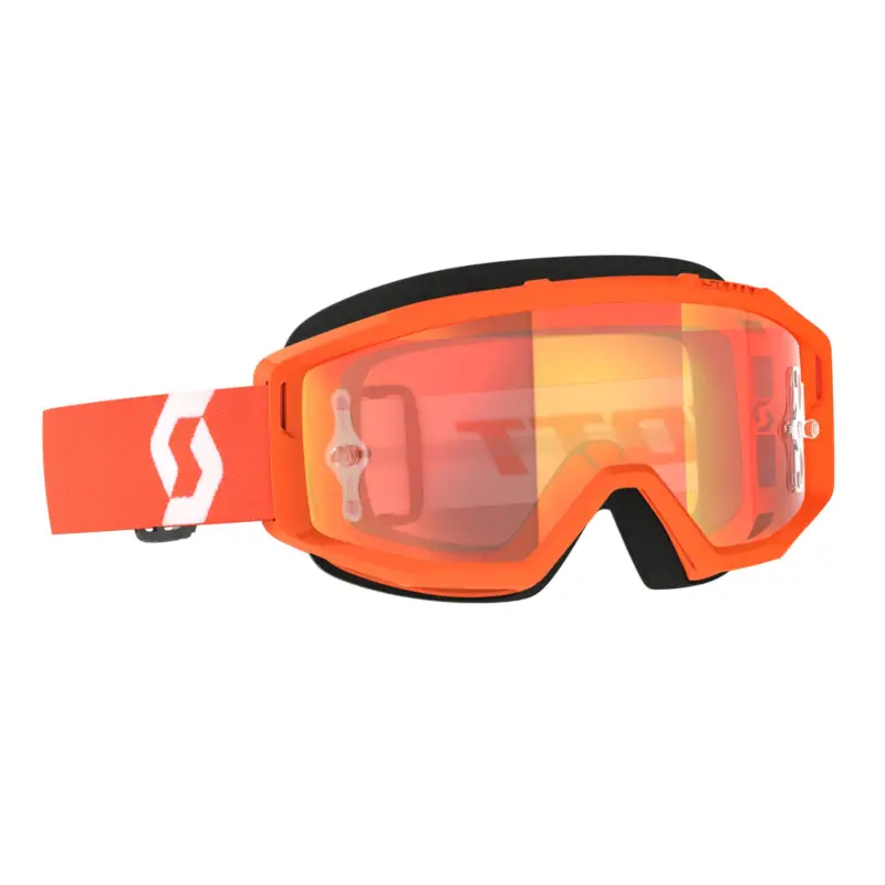 Akční Nabídka SCOTT Motokrosové brýle PRIMAL CH orange white orange chrome works