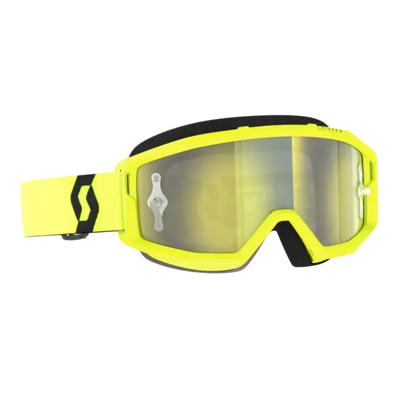 Omezená Nabídka SCOTT Motokrosové brýle PRIMAL CH yellow black yellow chrome works