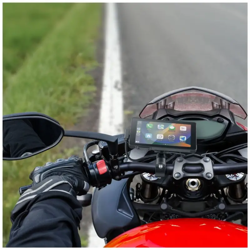 Horká Nabídka Interphone displej RIDESYNC - Apple CarPlay a Android Auto pro motocykly + stínítko zdarma