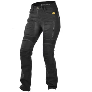 Vysoce Kvalitní TRILOBITE dámské kalhoty 661 PARADO SLIM FIT černé