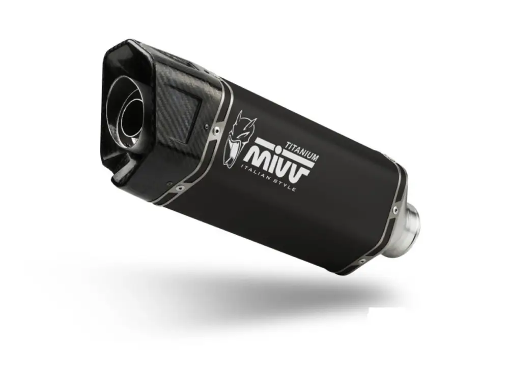 Finální Výprodej Koncovka výfuku MIVV SR-1 O.011.LR1TB Černý titan