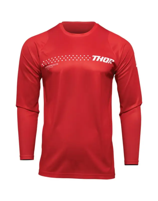 THOR dres SECTOR MINIMAL červená Super Cena