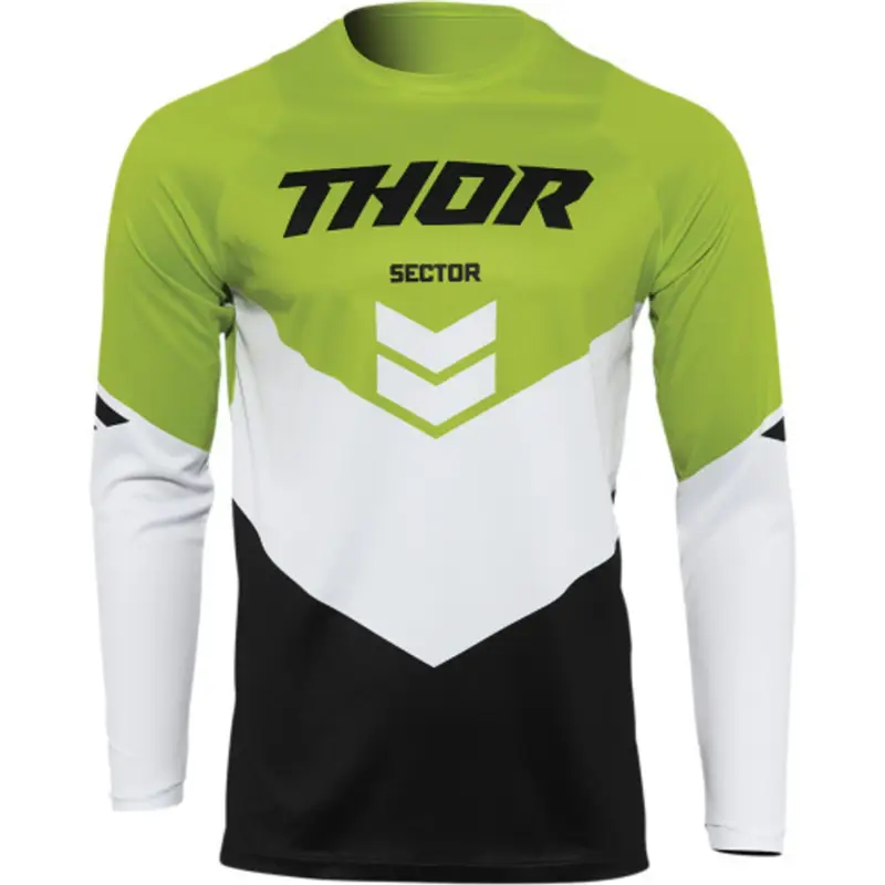 THOR dres SECTOR CHEV černá/zelená Odeslání Ihned