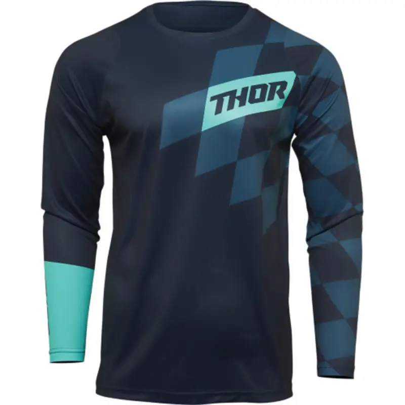 THOR dres SECTOR BIRDROCK tm.modrá/mátová Autentický