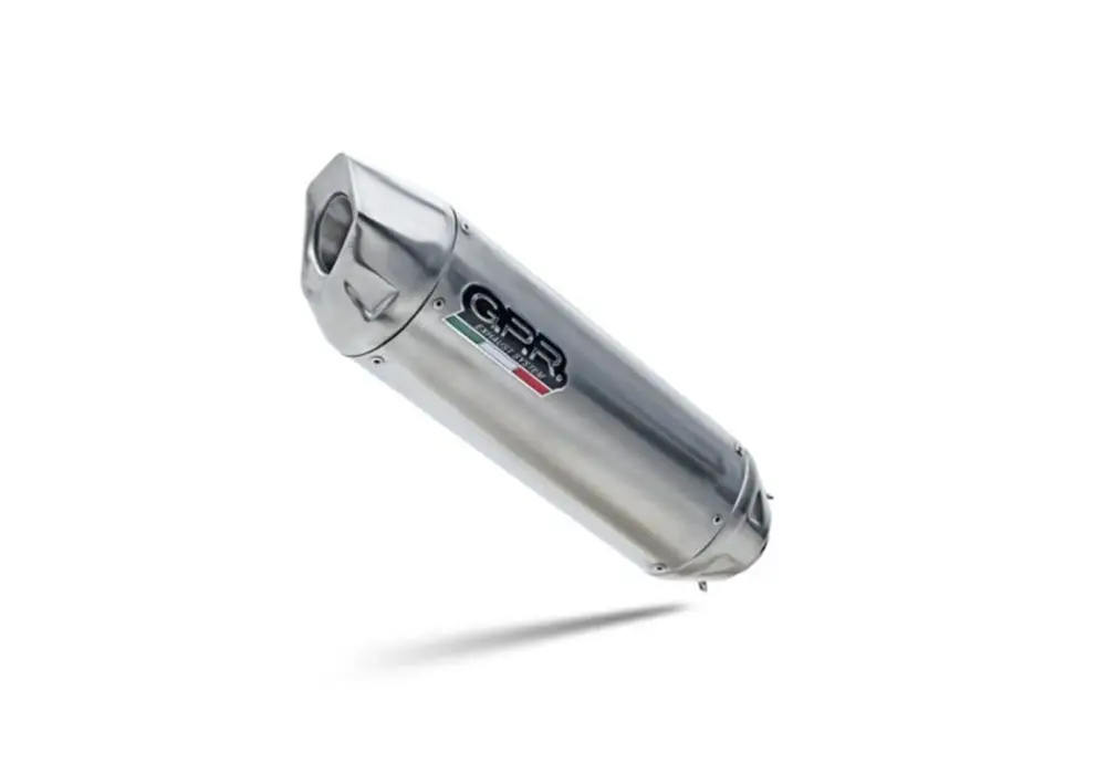 Omezená Nabídka Koncovka výfuku Slip-on GPR FURORE-X INOX CAT.92.FXSC Matná černá