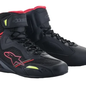 Značkový Boty Faster-3 Rideknit, Alpinestars černé červené žluté