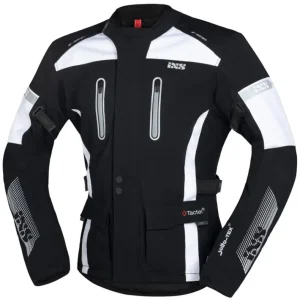 IXS dámská textilní moto bunda PACORA-ST (černá/bílá) vel.M Akce