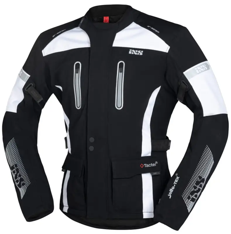 IXS dámská textilní moto bunda PACORA-ST (černá/bílá) vel.M Akce