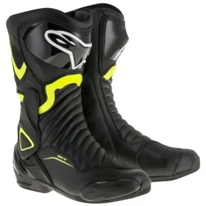 Moto boty ALPINESTARS SMX 6 černé/žluté fluo Nakupujte Hned