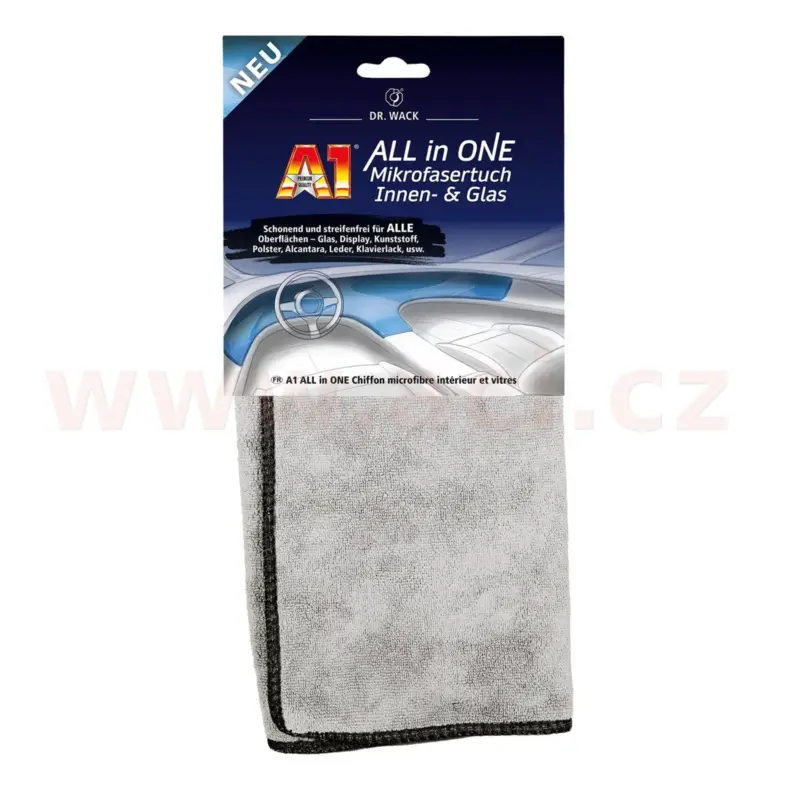 Dr. Wack utěrka z mikrovlákna (pro skla a interiér) ALL in ONE Microfibre cloth * Cenová Bomba