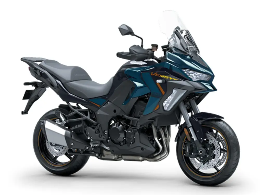 Pouze Dnes KAWASAKI Versys 1100 SE MY26Metallic Deep Blue / Metallic Spark Black