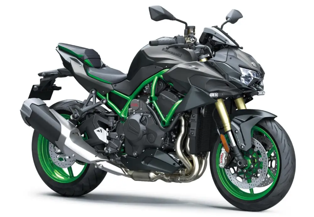 KAWASAKI Z H2 SE MY26 Metallic Matte Graphenesteel Gray / Metallic Matte Carbon Gray Top Prodej