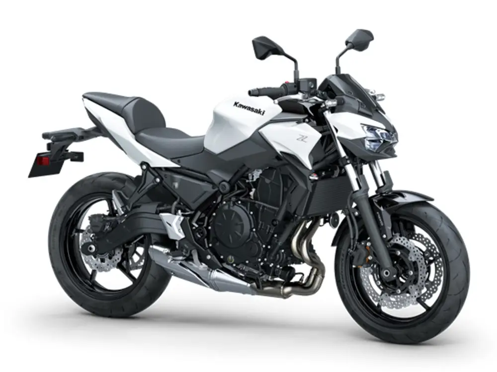 Cenový Hit KAWASAKI Z650 MY26 Pearl Blizzard White
