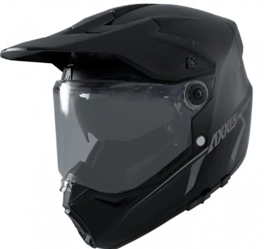 Nejprodávanější Přilba AXXIS Enduro Wolf DS A1 černá matná TESTOVACÍ