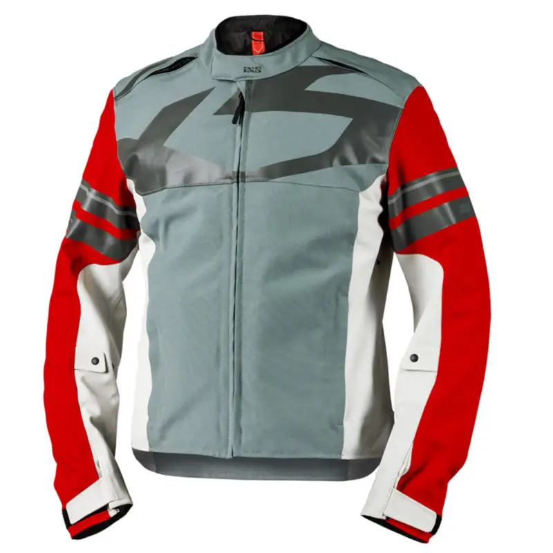 Hit Sezóny Bunda s laminovanou membránou iXS RAPID-STX 2.2 X2-311426 modro-šedo-červený 5XL