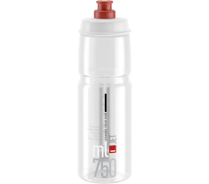 lahev ELITE Jet Clear červené logo, 750 ml Hit Sezóny