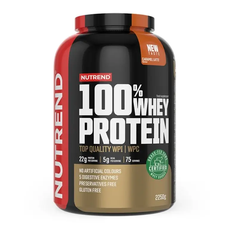 nápoj Nutrend 100% WHEY PROTEIN 2250g čokoláda+kakao Bezpečná Platba