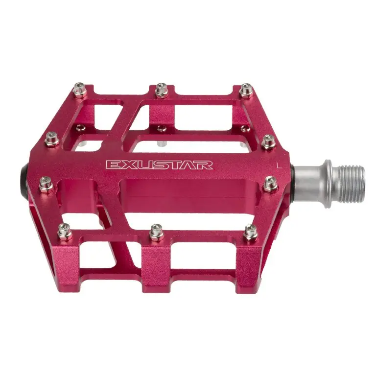 pedály BMX FLAT EXUSTAR standard závit 9/16" růžové Ihned K Objednání