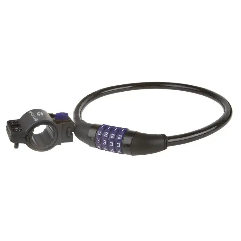 Horká Nabídka zámek M-Wave 12x600mm kódový splétaný