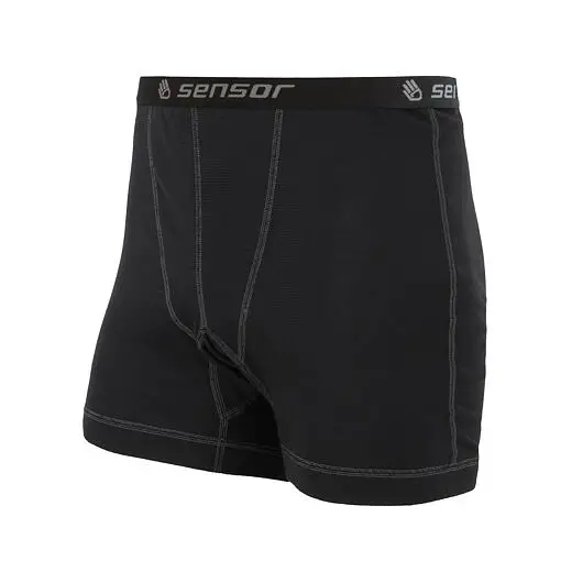 Autentický boxerky SENSOR DOUBLE FACE černé