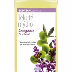 Tovární Cena mýdlo tekuté SODASAN levandule-oliva 1000ml