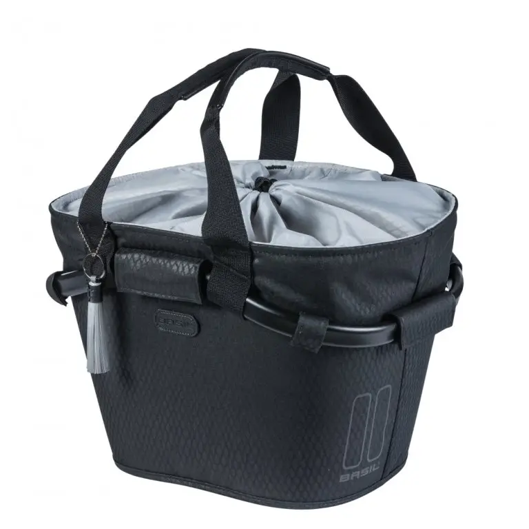 Ihned K Objednání brašna BASIL Carry Classic Carry na řidítka černo/šedá 15L