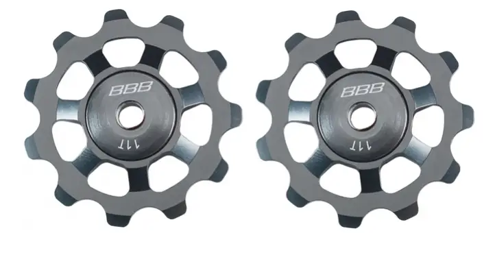 Cenový Hit kladky BBB BDP-21 AluBoys 11z anodizované šedé