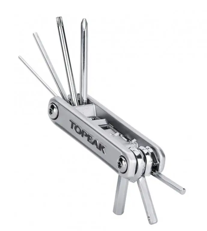 klíče multi TOPEAK X-Tool+ 11 stříbrné Must-Have