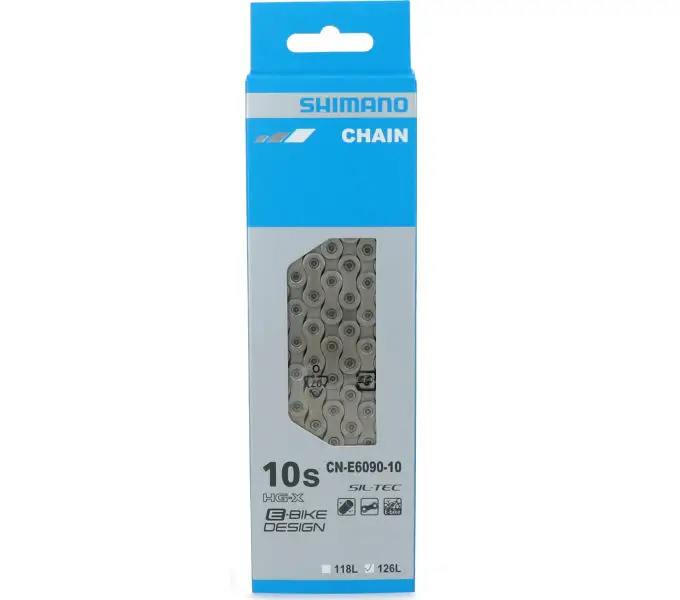 řetěz Shimano CN-E6090 pro E-kola 10r. 126čl. original balení Sleva