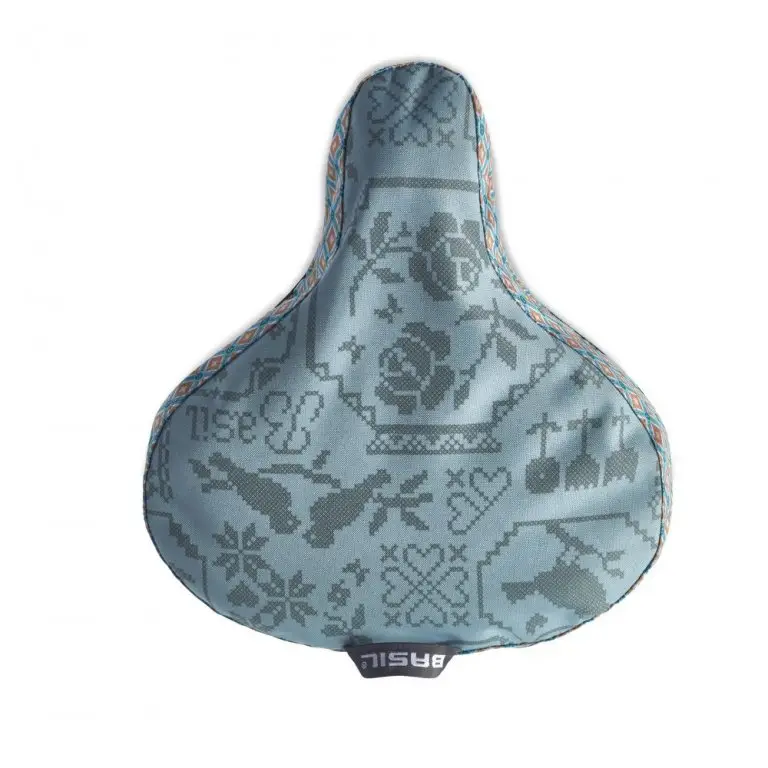 Jen Po Omezenou Doba potah na sedlo BASIL Bohéme-Saddle Cover tyrkysový