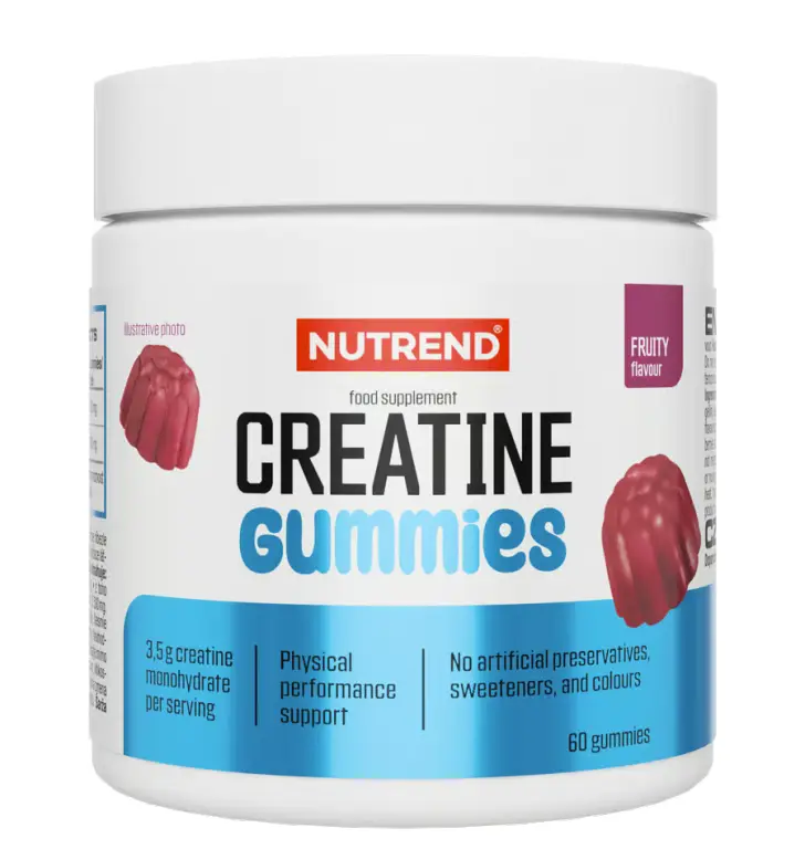 Akce želé Nutrend Creatine gummies ovocné 60ks