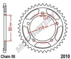 Super Cena Kalená rozeta TRIUMPH 1200 Trophy rok 00-03
