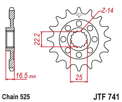 Must-Have Řetězové kolečko DUCATI 1099 Streetfighter S rok 09-13