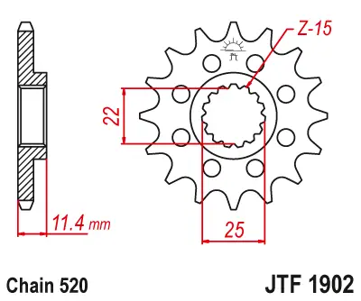 Omezená Nabídka Řetězové kolečko KTM 625 SMC rok 05-06