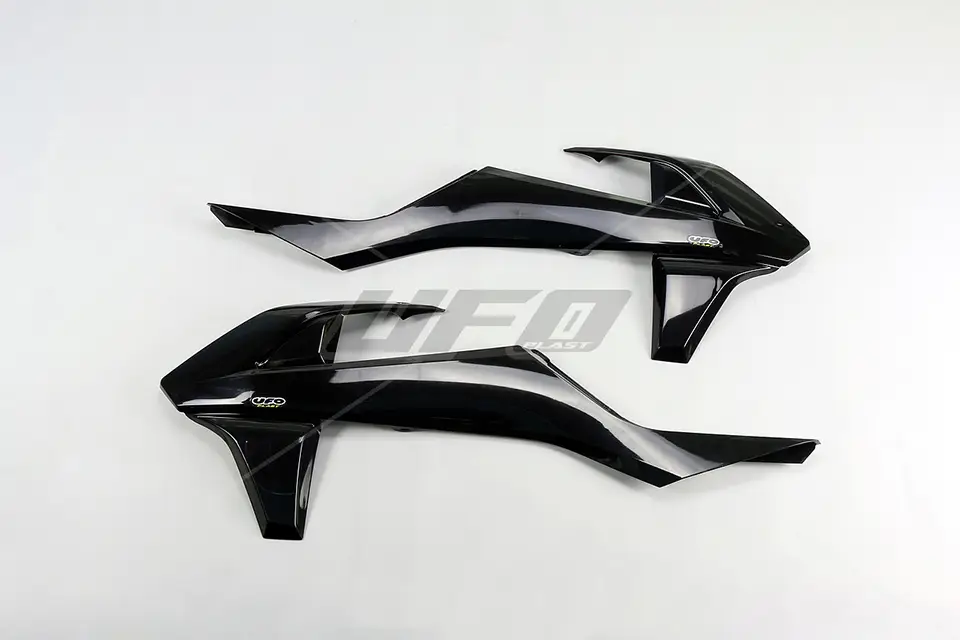 UFO kryty chladiče KTM SX/SXF 16-18 (kromě SX 250 16), EXC/EXCF TPI 17-19, barva černá Ihned K Objednání