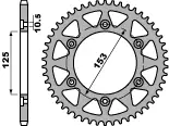 PBR zadní řetězové kolo 288 40 C45 HONDA XR 250L 91-94, CRF 250L 13-15 (JTR301.40) (řetěz 520) Akční Cena