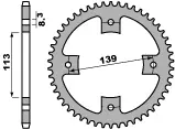 Expresní Doručení PBR rozeta zadní 4509 35 C45 SUZUKI LTR 450 06-09 (-1) (JTR1760.35) (MADE IN ITALY)