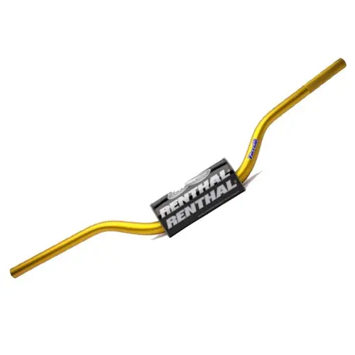 RENTHAL řidítka 1,1/8 (28,6mm) MX FATBAR HANDLEBAR GOLD HONDA CR/CRF, KAWASAKI KX/KXF barva zlatá s chráničem Objednat Nyní