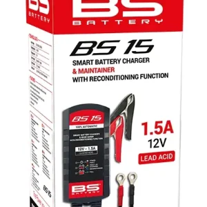 BS nabíječka akumulátorů BS15 12V STD/AGM/GEL, 1,5A do 30AH (EL) (700510) (20) (700565) Akční Nabídka