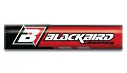 Víkendová Akce BLACKBIRD kryt řídítek (na příčku) LOGO BLACKBIRD barva červená