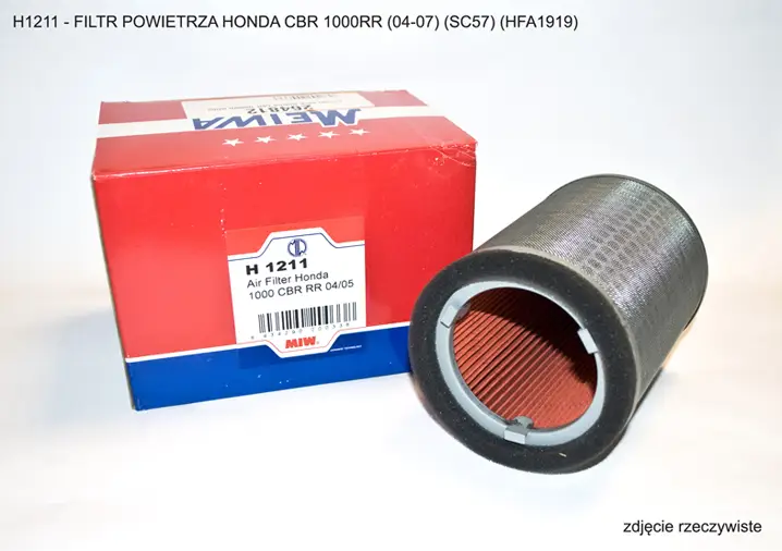 Značkový MIW/MEIWA vzduchový filtr HONDA CBR 1000RR 04-07