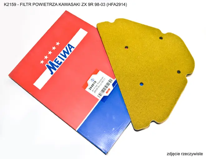 Expresní Doručení MIW/MEIWA vzduchový filtr KAWASAKI ZX 9R 98-03 (HFA2914)
