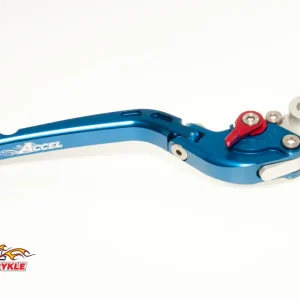 ACCEL výklopná brzdová páka SUZUKI GSXR 600/750 06-13, GSXR 1000 05-13 barva modrá (DHS03SA) (AFBL-11-4BL) Horká Nabídka
