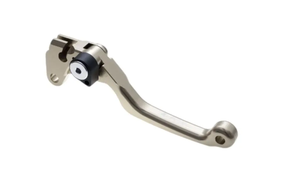 Nová Kolekce ACCEL výklopná spojková páka YAMAHA/SUZUKI RM 125/250 92-08, DRZ 400 barva titanová